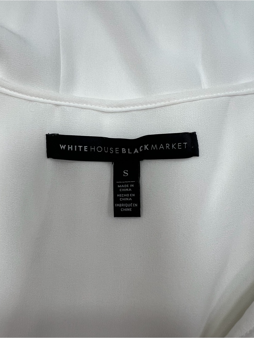 WHBM Ruffle Blouse S - Picture 7 of 10